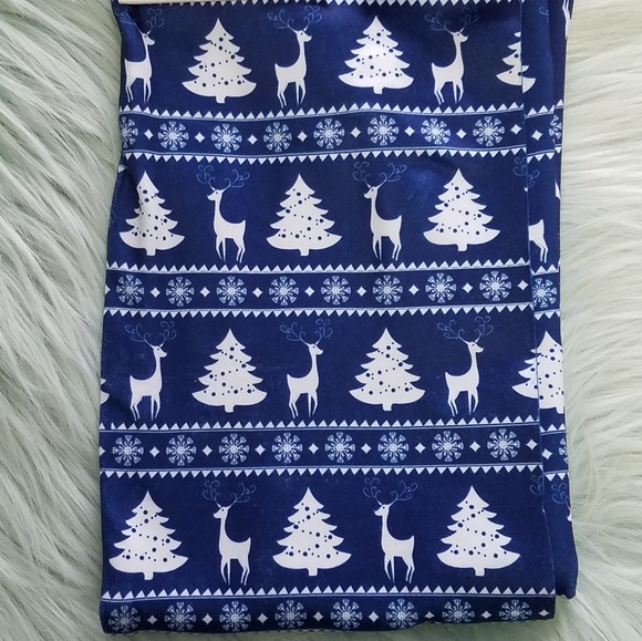 *NWT Cute reindeer & Christmas tree leggings - Picture 2 of 4